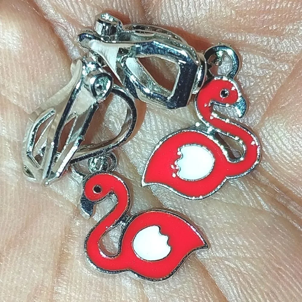 Super cute kid's fashion clip-on earrings
